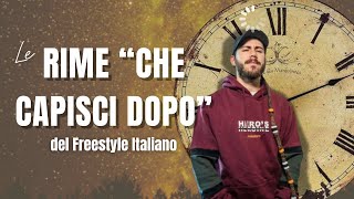 Le Rime quotCHE CAPISCI DOPOquot del Freestyle Italiano [upl. by Elocaj]