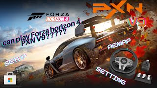 PXN V9 Steering wheel  Forza Horizon 4 Remapsettingsetup connection [upl. by Sussman]