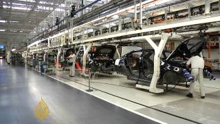 Car manufacturing booms in Mexico [upl. by Yahsat359]