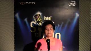 Manang quotHalik Coverquot by Aegis  Intel Sing To Win [upl. by Yssirk187]