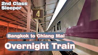 Overnight Train Bangkok to Chiang Mai Review [upl. by Aelhsa]