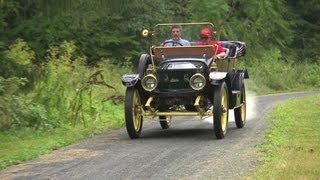 Driving a 100 yearold steam car [upl. by Eigram408]