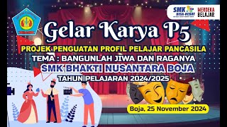 GELAR KARYA P5 TEMA BANGUNLAH JIWA DAN RAGANYA [upl. by Florian763]