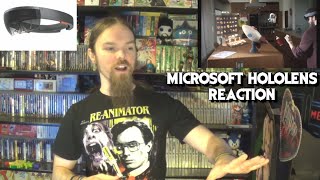 Microsoft Hololens Reaction [upl. by Etac]