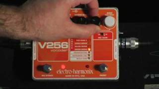 Electro Harmonix V256 Vocoder Demo [upl. by Harilda39]