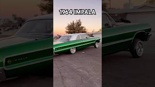 64 Impala🔥 lowrider classic carmodification oldschool automobile oldies westcoast impala [upl. by Comfort973]