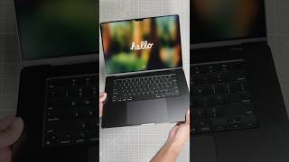 MacBook Pro 14inch M4 2024 Space Black Unboxing macbookpro macbookpro2024 unboxing [upl. by Yelsnik360]