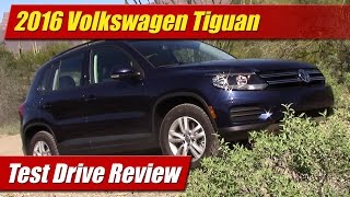 2016 Volkswagen Tiguan Test Drive Review [upl. by Assirralc]