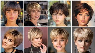 Amazing Pixie HairStyles For Round Faces That Look Flattering That Are Useful For Hot Weather [upl. by Mcripley]