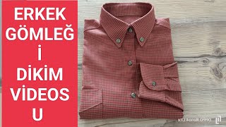 ERKEK GÖMLEK NASIL DİKİLİR SBDN💥HOW TO SEW A MENS SHIRT SBDN✂️🪡 [upl. by Weksler550]