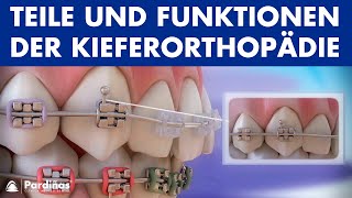 Kieferorthopädie – Teile und Funktionen der Zahnspange © [upl. by Araes787]