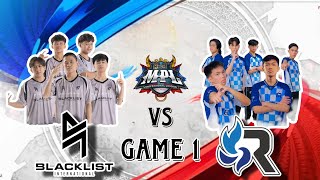 BLACKLIST vs RSG Game 1  MPL PH TAGALOG S14 Week 3 Day 2  BLCK VS RSG  WOMLBB [upl. by Salesin790]