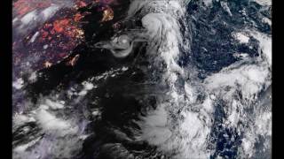 2016 Pacific typhoon season satellite imagery [upl. by Afra]