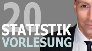 Vorlesung zu Statistik 20 Video [upl. by Yrad]