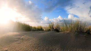 Entspannung an der Nordsee mit Meeresrauschen auf der Düne in 5K [upl. by Sylas573]