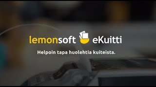 Lemonsoft eKuitti [upl. by Surad]