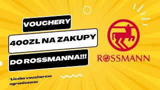 Jak dostać KOD RABATOWY na 400zł do Rossmann ZA DARMO 🤑 DZIAŁA 2024 ✅ [upl. by Howard95]