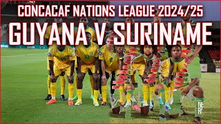 Guyana vs Suriname Live Stream  Concacaf Nations League 202425  Watchalong [upl. by Eeb]