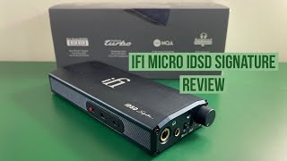 iFi micro iDSD Signature REVIEW [upl. by Ardet]