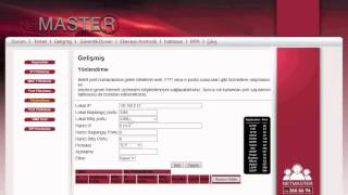 NetMASTER CBW383Z4 Port Yönlendirme [upl. by Fatsug]