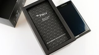 Blackberry Priv Official Unboxing amp Hands On Review [upl. by Riaj305]