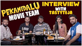 Pekamedalu Movie Team Interview With Tasty Teja  Vinoth Kishan Anoosha Krishna RakeshVarre  TFPC [upl. by Ylatan]