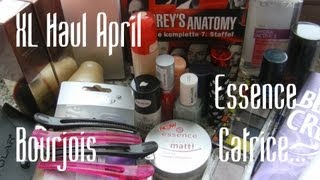 XL Haul April  Essence Bourjois Catrice Missha  Lifestyle [upl. by Ennovahc]