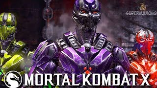 THE BEST TRIBORG VARIATION  Mortal Kombat X quotSmokequot Gameplay [upl. by Goodden479]