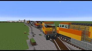 Minecraft Create Mod Kismet Train Collision [upl. by Moretta409]