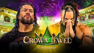 WWE Crown Jewel 2024  Roman Reigns vs Jacob Fatu Full Match WWE Crown Jewel 2024 Highlights [upl. by Erma]