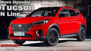 Novo Hyundai Tucson N Line 2020  Garagem 20 [upl. by Burch]