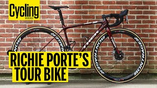 Richie Portes Trek Emonda  Pro Bikes of Tour de France  Cycling Weekly [upl. by Secrest]