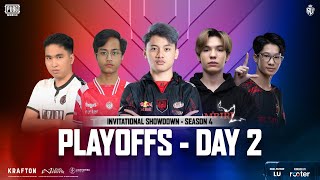 ID PUBG MOBILE RUTHLESS INVITATIONAL SHOWDOWN S4 PLAYOFFS DAY 2 FT BTR AE TALON VPE RRQ [upl. by Anauqahc]