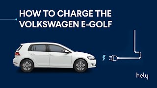 How to charge the Volkswagen eGolf [upl. by Willin]