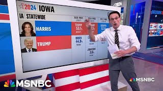 Record shattering Steve Kornacki breaks down historic results in last minute 2024 polling [upl. by Jaymie]