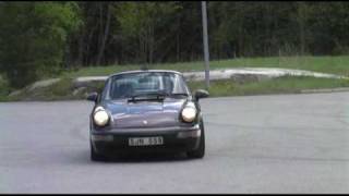 Porsche 964 with straight pipes [upl. by Airret]