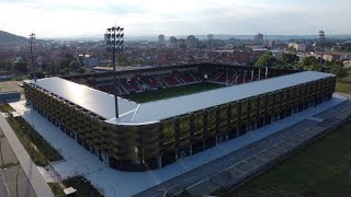 Stadion Dubočica  Leskovac Stadium Dubočica  Leskovac [upl. by Helfand868]