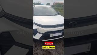 New Nexon 2024 Diesel having paint issue shorts automobile [upl. by Rebmac]