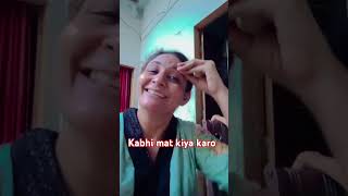 Kabhi mat 🤣 viralvideo shorts viralshorts trending [upl. by Ahtivak424]