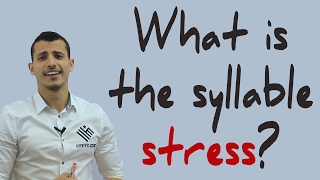 What is a syllable what is the syllable stress [upl. by Dinan]