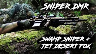 Sniper DMR Gameplay  Jet Desert Fox Swamp Sniper [upl. by Adi465]