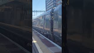 GWR 800014 departs Swindon with an InterCity service with 3 tones 16th August 2024 [upl. by Eugatnom514]