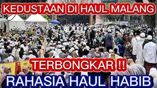 VIRALKAN KE  B0H0NG  AN HAUL MALANG TERB0NGKAR  HABIB HABAIB TERTUNDUK M4LU T4K MAU TERlMA FAKTA [upl. by Notlrak]