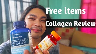 Hydrolyzed Collagen by Puritans Pride Quick Review [upl. by Ahsaela]