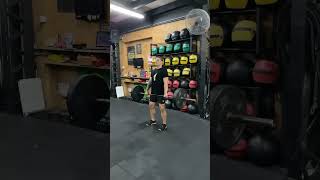 Halting Clean Deadlift  High Hang Squat Clean Low Hang Squat Clean [upl. by Rutger]