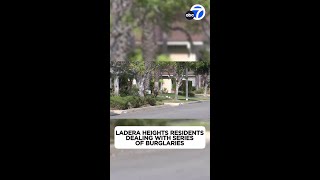 Fake workers scope out Ladera Heights neighborhood before rash of burglaries [upl. by Eugirne]