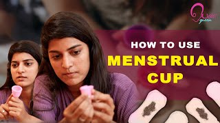 Menstrual Cup for Beginners 😊 How to use  penqueen  menstrualcycle  womenhealth [upl. by Sturdivant]