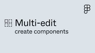 Multiedit create components [upl. by Vudimir]