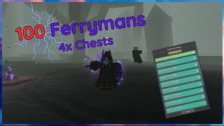 What i got from 100 ferrymans 4x chests  Deepwoken [upl. by Ahseik]