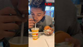 Staying inside MCDonalds until they Kick me Out😂 shorts shortvideo macdonald foodie [upl. by Virginie876]